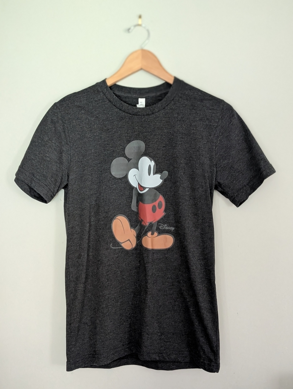 Ketuna | Women's Small | Graphite Gray | Ultra Soft Mickey Mouse Tee